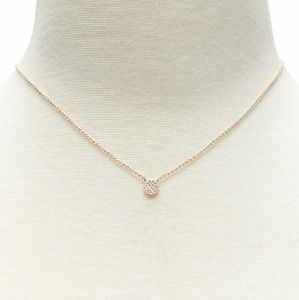 SOLD NWT Banana Republic Rose Gold Pendant